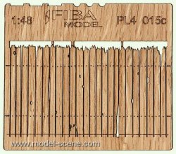 画像3: Model Scene[PL4-015]1/45-1/48 腐った木製フェンス