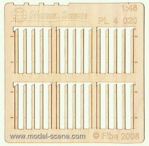 画像1: Model Scene[PL4-020]1/45-1/48 土手塀ボード 標準サイズ＃2 (1)
