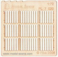 Model Scene[PL7-020]1/72 土手塀ボード 標準サイズ＃2