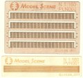 Model Scene[PLN-002]1/160 目隠しフェンス 鋸歯カット
