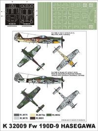 Montex[K32009]1/32フォッケウルフＤ-9　（ハセガワ用）