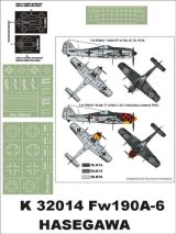 Montex[K32014]1/32フォッケウルフＡ-6　（ハセガワ用）
