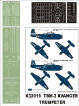 Montex[K32019]1/32ＴＢＦ-3　アヴェンジャー（トランペッター用）
