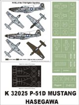Montex[K32025]1/32Ｐ-51Ｄ　ムスタング　（ハセガワ用）