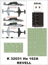 Montex[K32031]1/32ハインケル　He162Ａ-2　（レベル用）