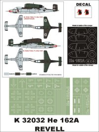 Montex[K32032]1/32ハインケル　He162Ａ-2　（レベル用）