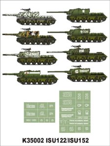 画像1: Montex[K35002]1/35JSU-122/152　（ドラゴン/ズベズダ用） (1)