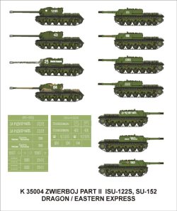 画像1: Montex[K35004]1/35JSU-122S/152　（ドラゴン/イースタンエクスプレス）