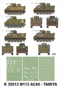 Montex[K35013]1/35M113　ACAV　（タミヤ用）