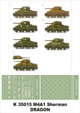 Montex[K35015]1/35M4A1　シャーマン（ドラゴン用）