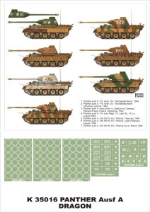 画像1: Montex[K35016]1/35パンサーA型　（ドラゴン用） (1)