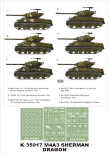 画像1: Montex[K35017]1/35M4A3（76）　シャーマン　（ドラゴン用） (1)