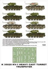 Montex[K35020]1/35KV-1ヘビーキャスト　（トランペッター用）