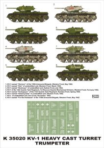 画像1: Montex[K35020]1/35KV-1ヘビーキャスト　（トランペッター用） (1)