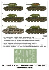 Montex[K35022]1/35KV-1　シンプルフィールド　（トランペッター用）