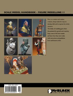 画像2: MrBLACK PUBLICATIONS[SMH11-FM11]スケールモデルハンドブック フィギュアモデリング11