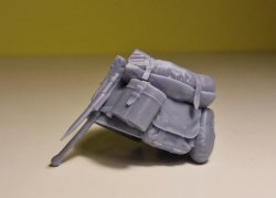 画像6: Mussini（ムッシーニ）[MM010-051]1/10胸像 WWII ドイツ 国防軍オートバイ兵 1944-45年(バストモデル)