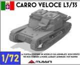 Mussini（ムッシーニ）[MM072-018]1/72 WWII イタリア カルロ・ベローチェL3/35