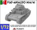 画像1: Mussini（ムッシーニ）[MM072-030]1/72 WWII イタリア フィアット・アンサルド M14/41中戦車 (1)