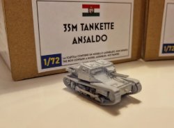 画像2: Mussini（ムッシーニ）[MM072-032]1/72 WWII ハンガリー 35Mアンサルド軽戦車
