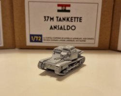 画像2: Mussini（ムッシーニ）[MM072-033]1/72 WWII ハンガリー 37Mアンサルド軽戦車