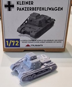 画像2: Mussini（ムッシーニ）[MM072-036]1/72 WWII ドイツ I号小型指揮戦車