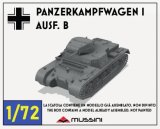 Mussini（ムッシーニ）[MM072-037]1/72 WWII ドイツ I号戦車B型