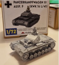 画像3: Mussini（ムッシーニ）[MM072-039]1/72 WWII ドイツ III号戦車F型 3.7cm KwK36 L/45砲搭載型