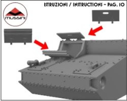 画像11: Mussini（ムッシーニ）[MM072-045]1/72 WWII ポーランド PZI 7TP軽戦車