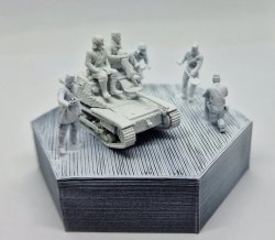 画像4: Mussini（ムッシーニ）[MM072-052]1/72 WWII イタリア 王立陸軍戦車兵セット＃2(6体入)