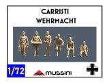 Mussini（ムッシーニ）[MM072-053]1/72 WWII ドイツ 国防軍戦車兵セット(6体入)