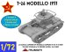 画像1: Mussini（ムッシーニ）[MM072-059]1/72 WWII 露/ソ T-26軽戦車 1933年型(乗員2体付) (1)