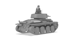 画像3: Mussini（ムッシーニ）[MM072-060]1/72 WWII ドイツ 38(t)戦車(乗員1体付)