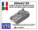 画像1: Mussini（ムッシーニ）[MM072-061]1/72 WWII フランス ルノーR35戦車(乗員1体付) (1)