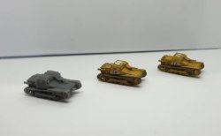 画像3: Mussini（ムッシーニ）[MM100-001]1/100 WWII イタリア カルロ・ベローチェL3/35(4個入)
