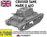 Mussini（ムッシーニ）[MM100-010]1/100 WWII イギリス Mk.II A10巡航戦車(2個入)