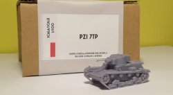 画像2: Mussini（ムッシーニ）[MM100-012]1/100 WWII ポーランド PZI 7TP軽戦車(2個入)