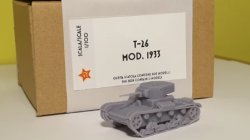 画像3: Mussini（ムッシーニ）[MM100-013]1/100 WWII 露/ソ T-26軽戦車 1933年型(2個入)