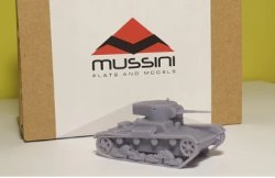画像4: Mussini（ムッシーニ）[MM100-013]1/100 WWII 露/ソ T-26軽戦車 1933年型(2個入)