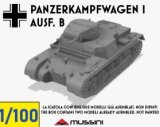 Mussini（ムッシーニ）[MM100-014]1/100 WWII ドイツ I号戦車B型(2個入)