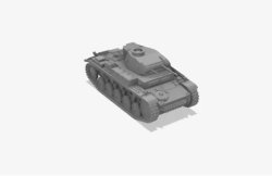 画像2: Mussini（ムッシーニ）[MM100-016]1/100 WWII ドイツ II号戦車F型(2個入)