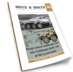 画像1: [Nuts-Bolt_Vol40] ビュッシングNAG社の重装甲車 Part.3:Sd.kfz.234,派生車