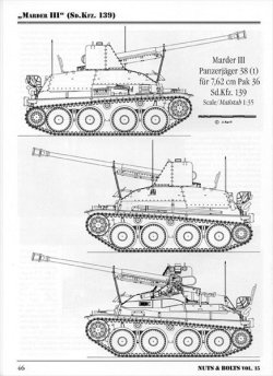画像4: [Nuts-Bolt_Vol15] Marder III(sd.kfz.139)&towed7.62cm　Pak36