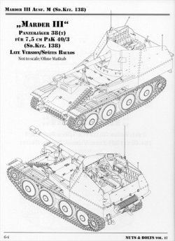 画像4: [Nuts-Bolt_Vol17] Marder III/7.5cm Pak40 Ausf.M　(sd.kfz.138)