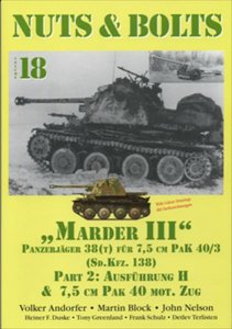 画像1: [Nuts-Bolt_Vol18] Marder III/7.5cm Pak40 Ausf.H　&Towed7.5cm (1)