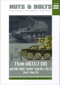 画像1: [Nuts-Bolt_Vol22] 15cm sIG33/2(sf)auf GW 38(t)Grille(sd.kfz.138/1) Part1 AusfM (1)