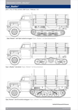 画像4: [Nuts-Bolt_Vol28] Gleisketten-LKWs.Maultier(Sd.Kfz.3)