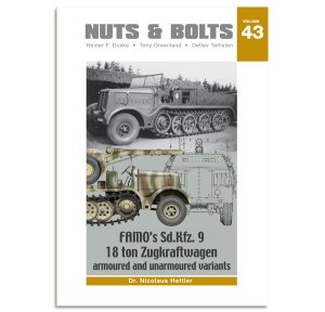 画像1: [Nuts-Bolt_Vol43]ファモ Sd.Kfz.9 18トン重ハーフトラック戦車牽引車 装甲型および非装甲型 (1)