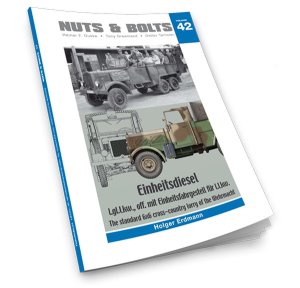 画像1: [Nuts-Bolt_Vol42]アインハイツ ディーゼルl.gl.Lkw(大型オフロードトラック)ドイツ国防軍用統制型6x6クロスカントリートラック (1)