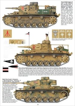 画像2: THE OLIVER PUBLISHING GROUP[Battleline1]軍馬北アフリカ戦のIII号戦車